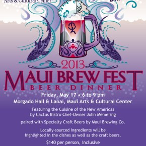 2013 Maui Brewers Festival Kicks Off With Friday Night Beer&nbsp;Dinner