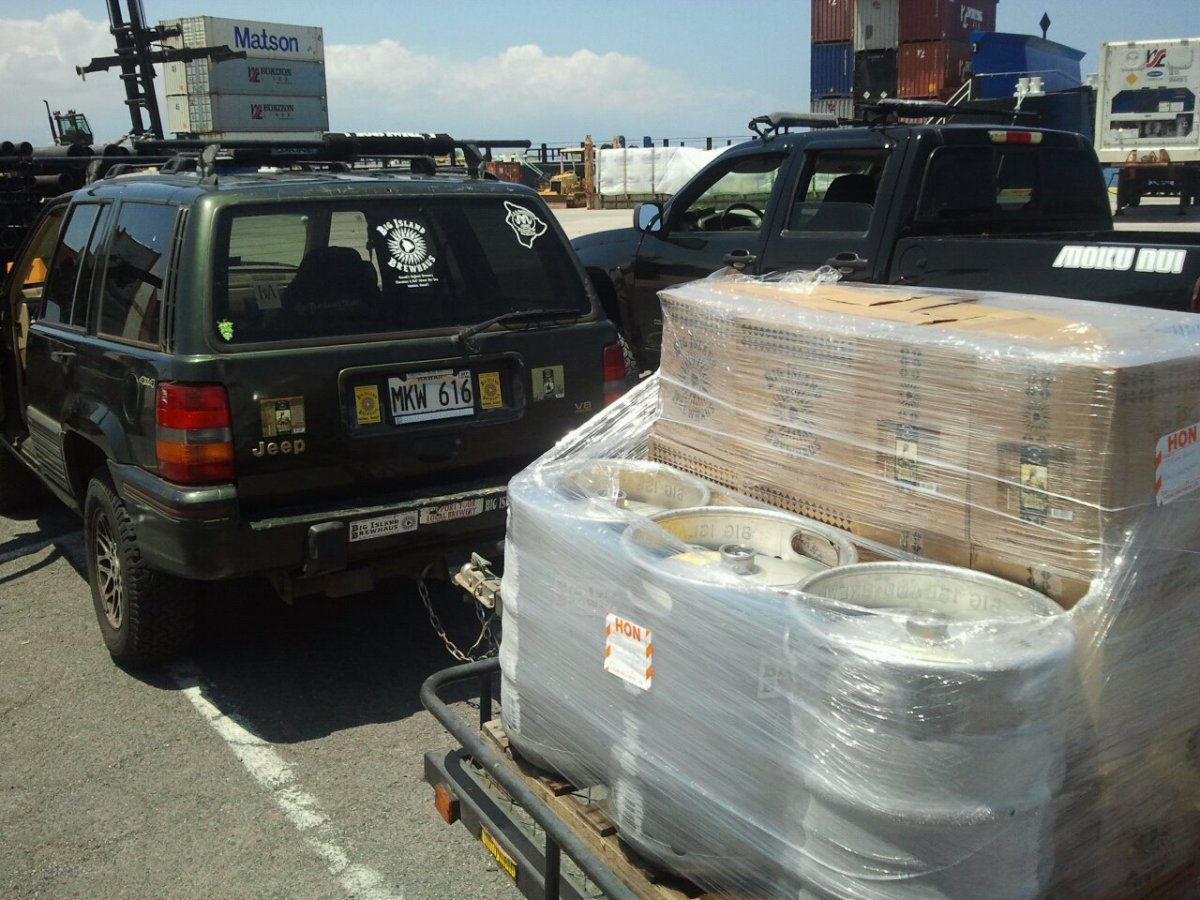 Big Island Brewhaus Kegs