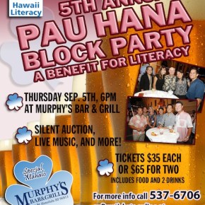 Pau Hana Block Party Supports Literacy & Serves Great&nbsp;Beer!