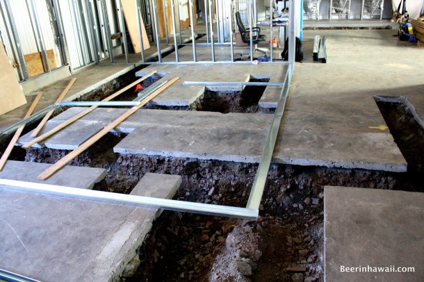 Honolulu Beerworks trenches