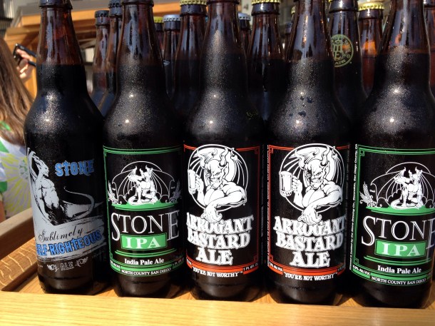 Stone line up in Hawaii