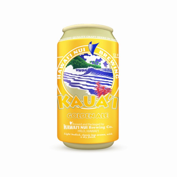Hawaii Nui Brewing Kauai Golden Ale Can