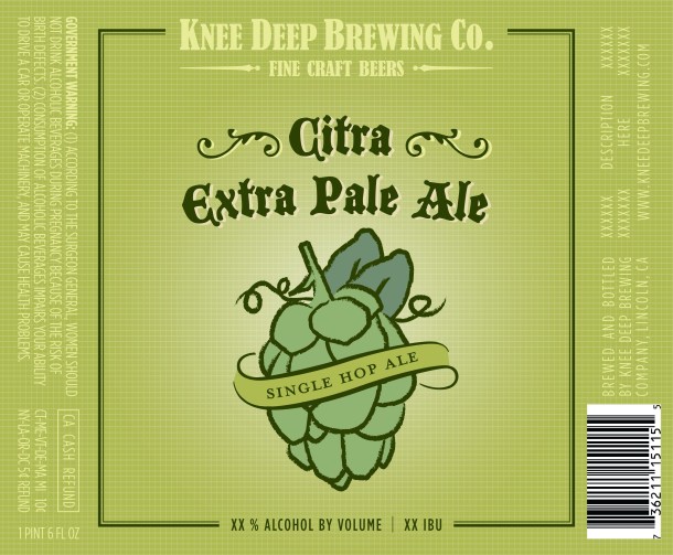Knee Deep Brewing Citra Hawaii