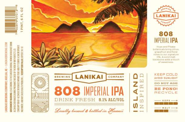 lanikai-brewing-808-imperial-ipa-label