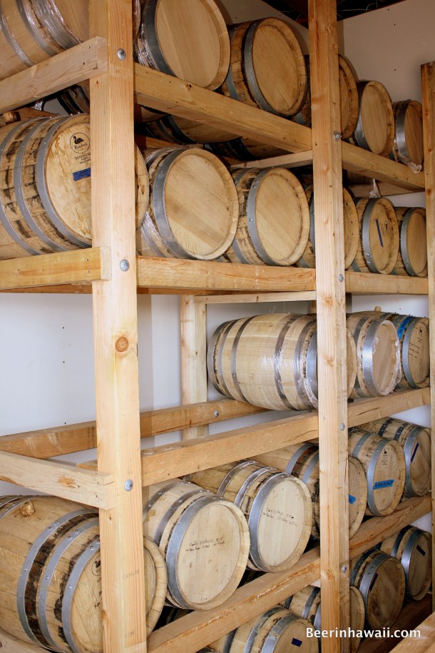 Ko Hana Rum barrel room