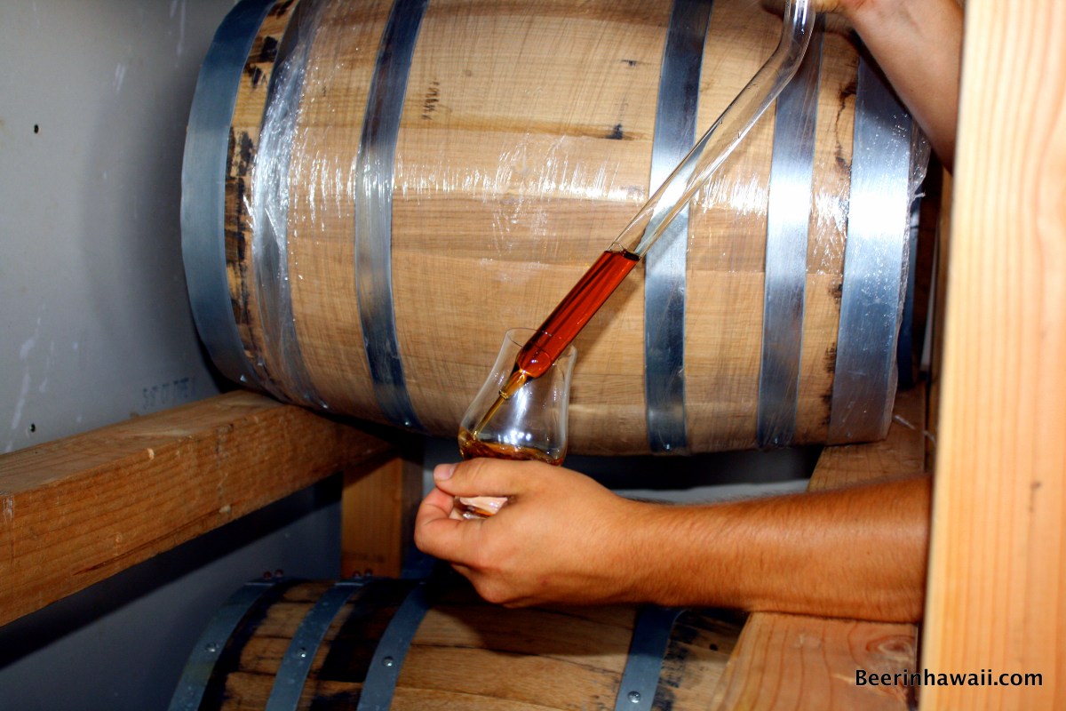 Ko Hana Rum Barrel samples