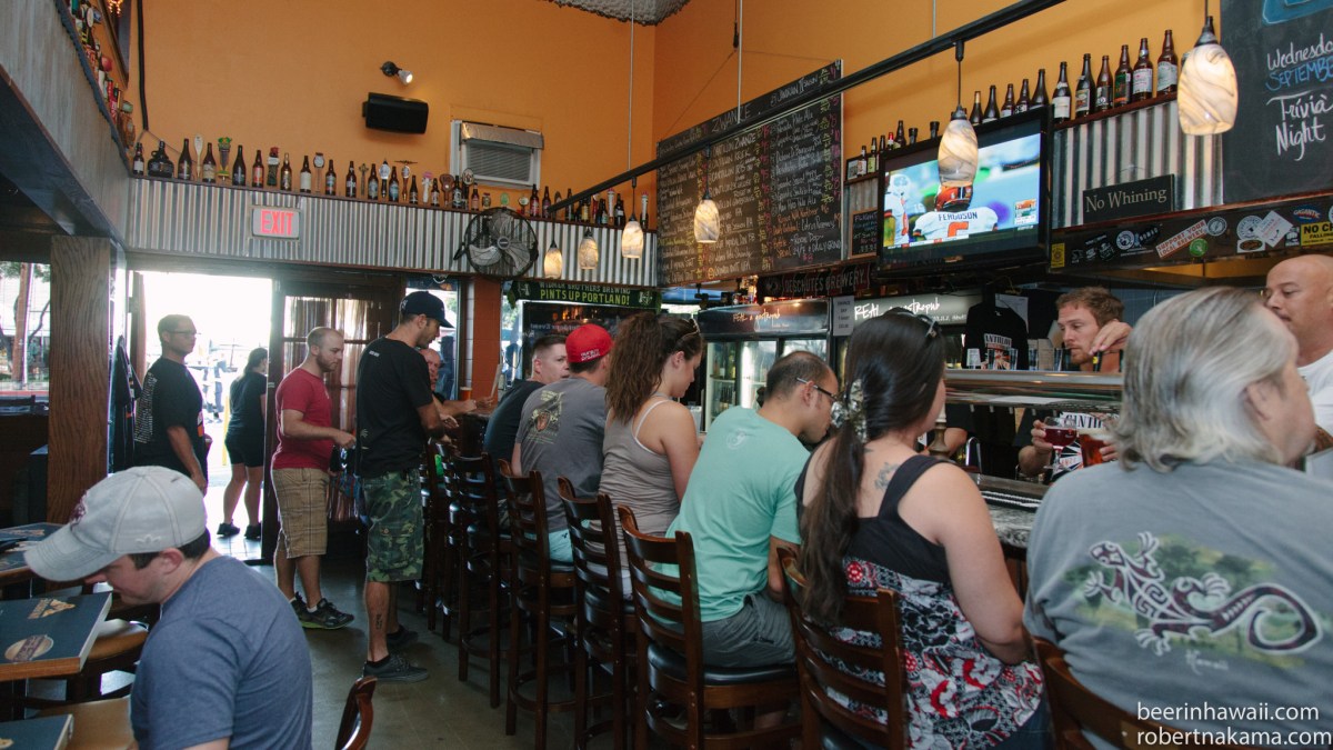 Zwanze Day 2015 Honolulu Real A Gastropub Cantillon the wait