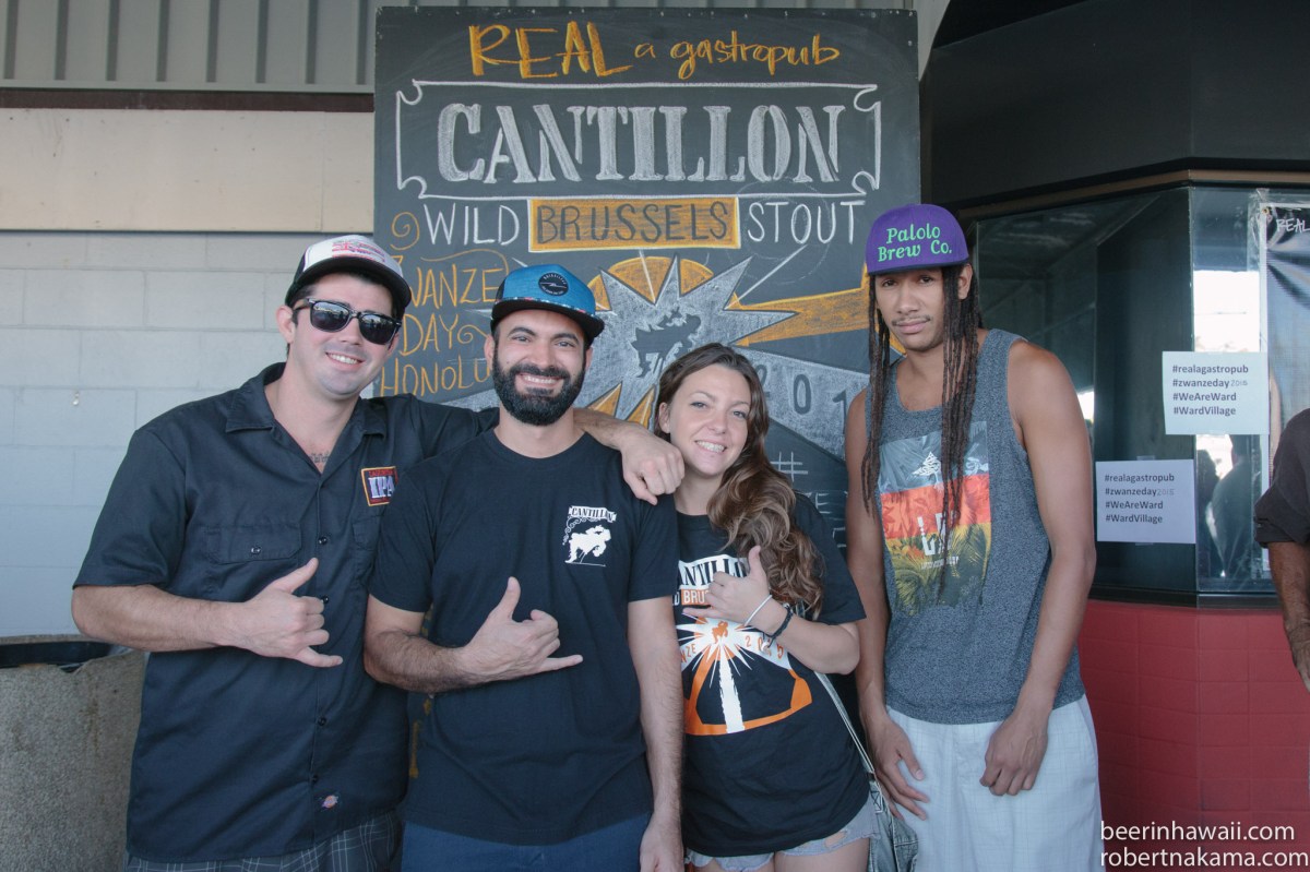 Zwanze Day 2015 Honolulu Real A Gastropub fans