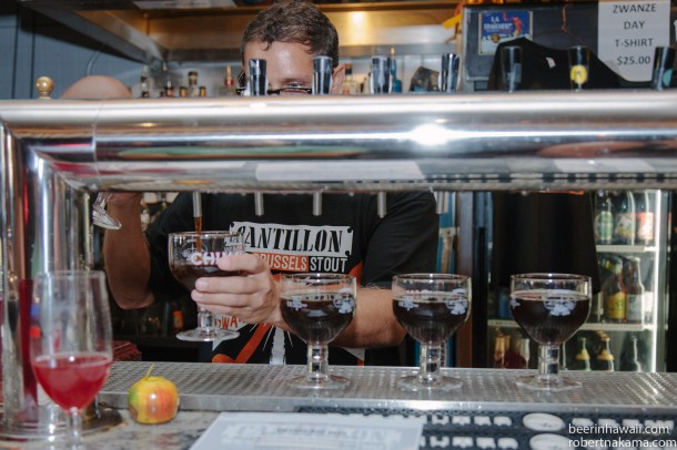 Zwanze Day 2015 Honolulu Real A Gastropub wild Brussels Stout