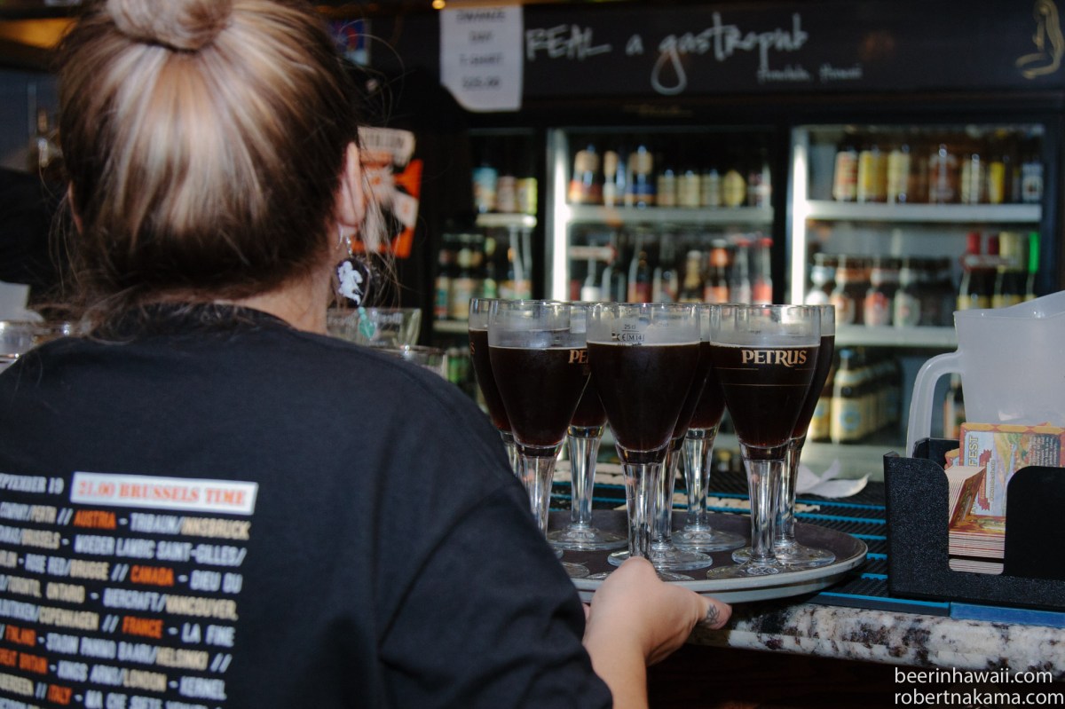 Zwanze Day 2015 Honolulu Real A Gastropub 120 glasses