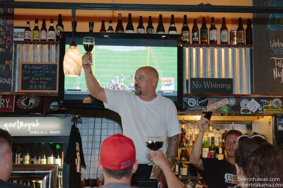 Zwanze Day 2015 Honolulu Real A Gastropub worldwide cheers