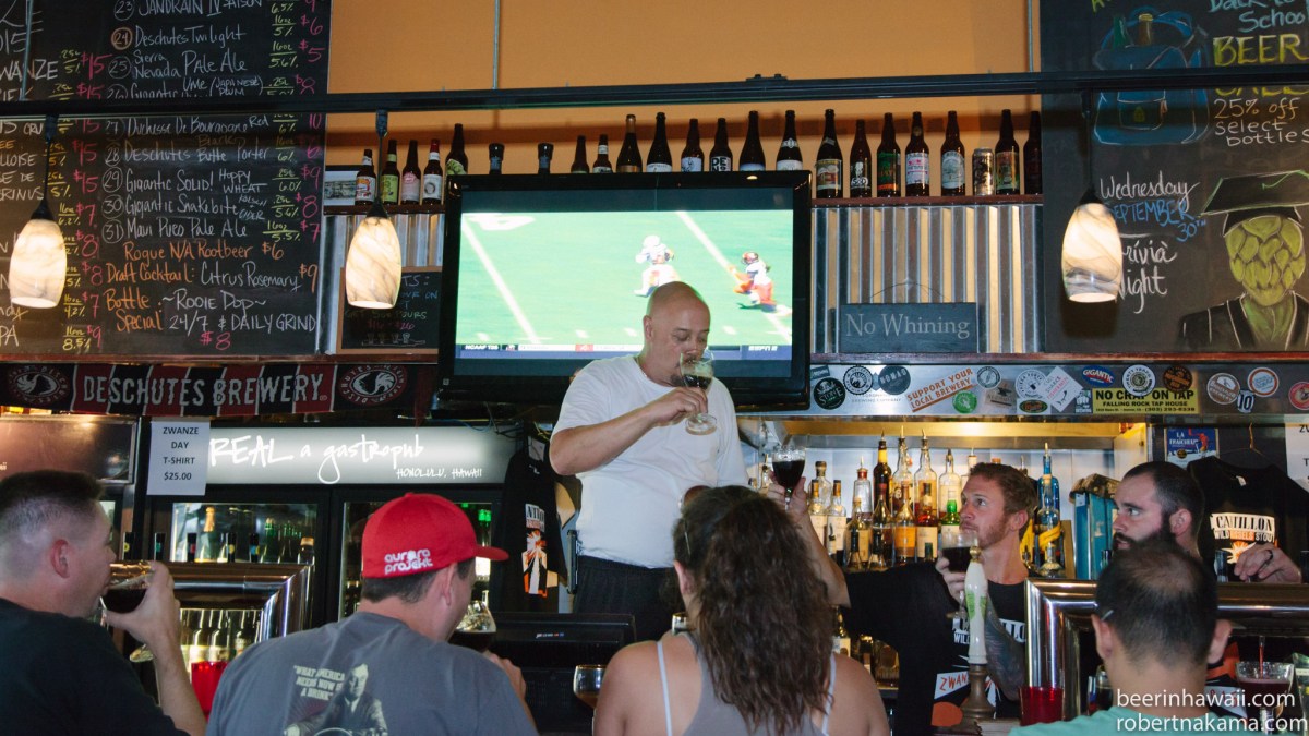 Zwanze Day 2015 Honolulu Real A Gastropub troy terorotua