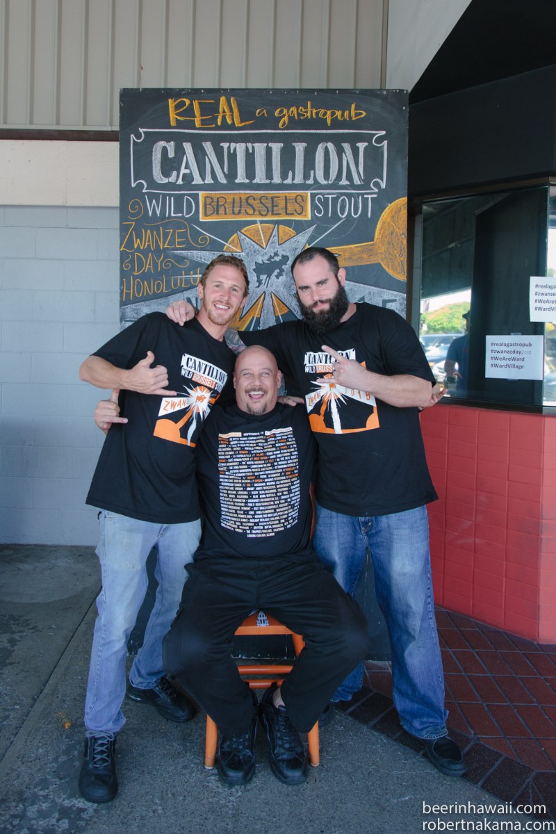 Zwanze Day 2015 Honolulu Real A Gastropub the throne