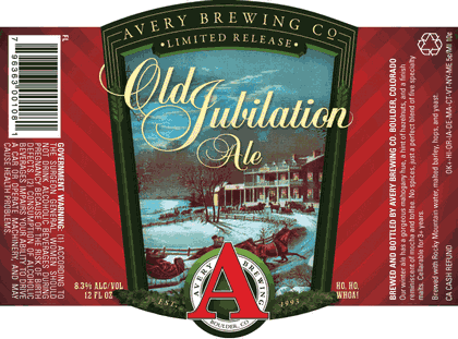Avery Old Jubilation Ale