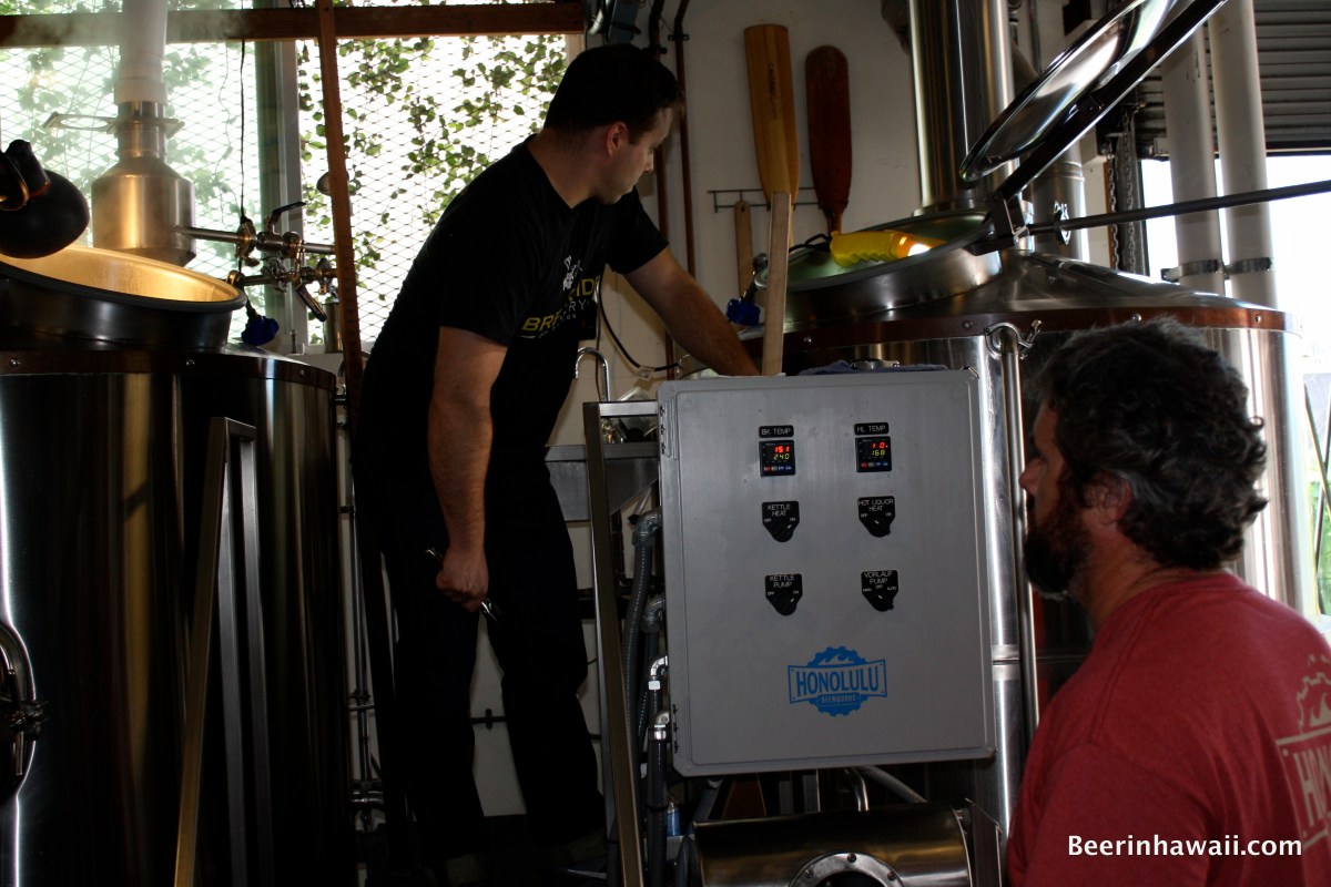Breakside Brewery's Ben Edmunds at Honolulu Beerworks