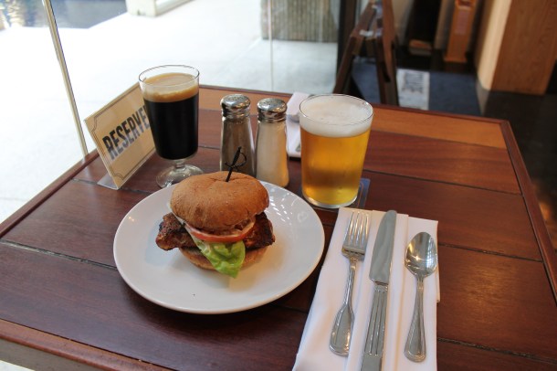 Square Barrels Ahi Sandwich