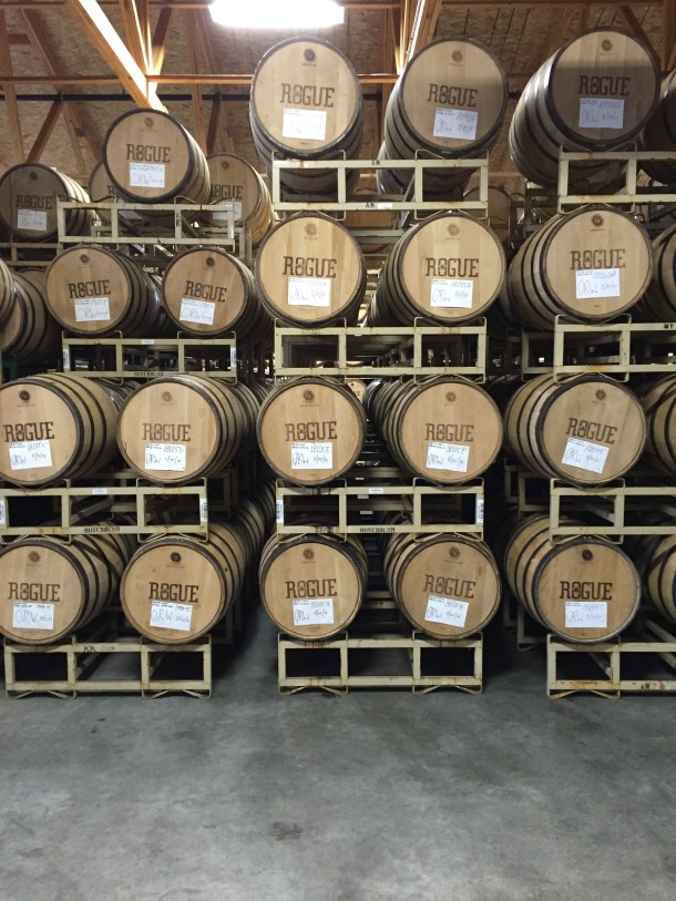 Rogue Brewery Cooperage Room