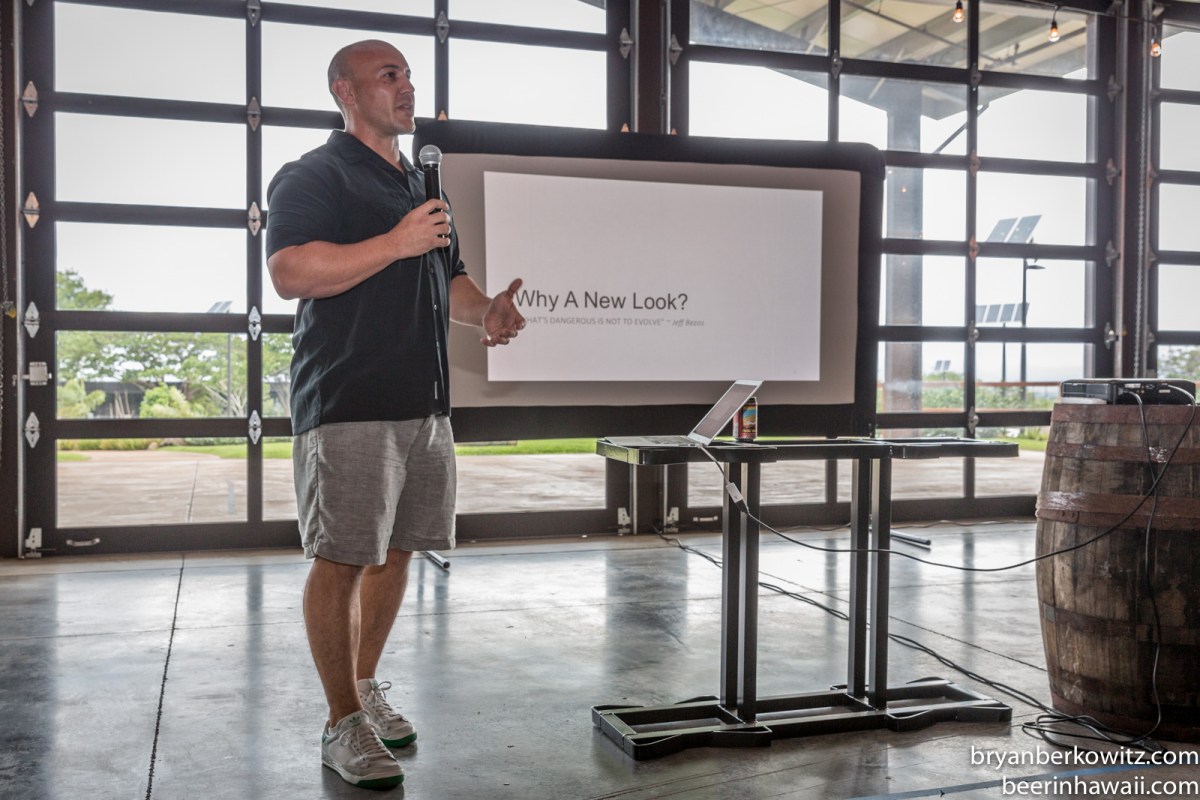 Garrett Marrero Maui Brewing Company New Logo and Designs