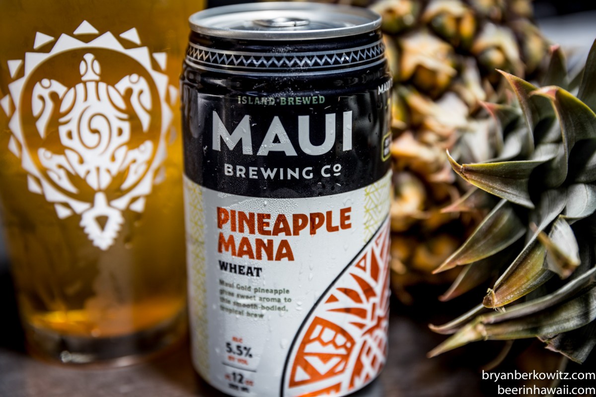 Maui Brewing Company Pineapple Mana Wheat New Can