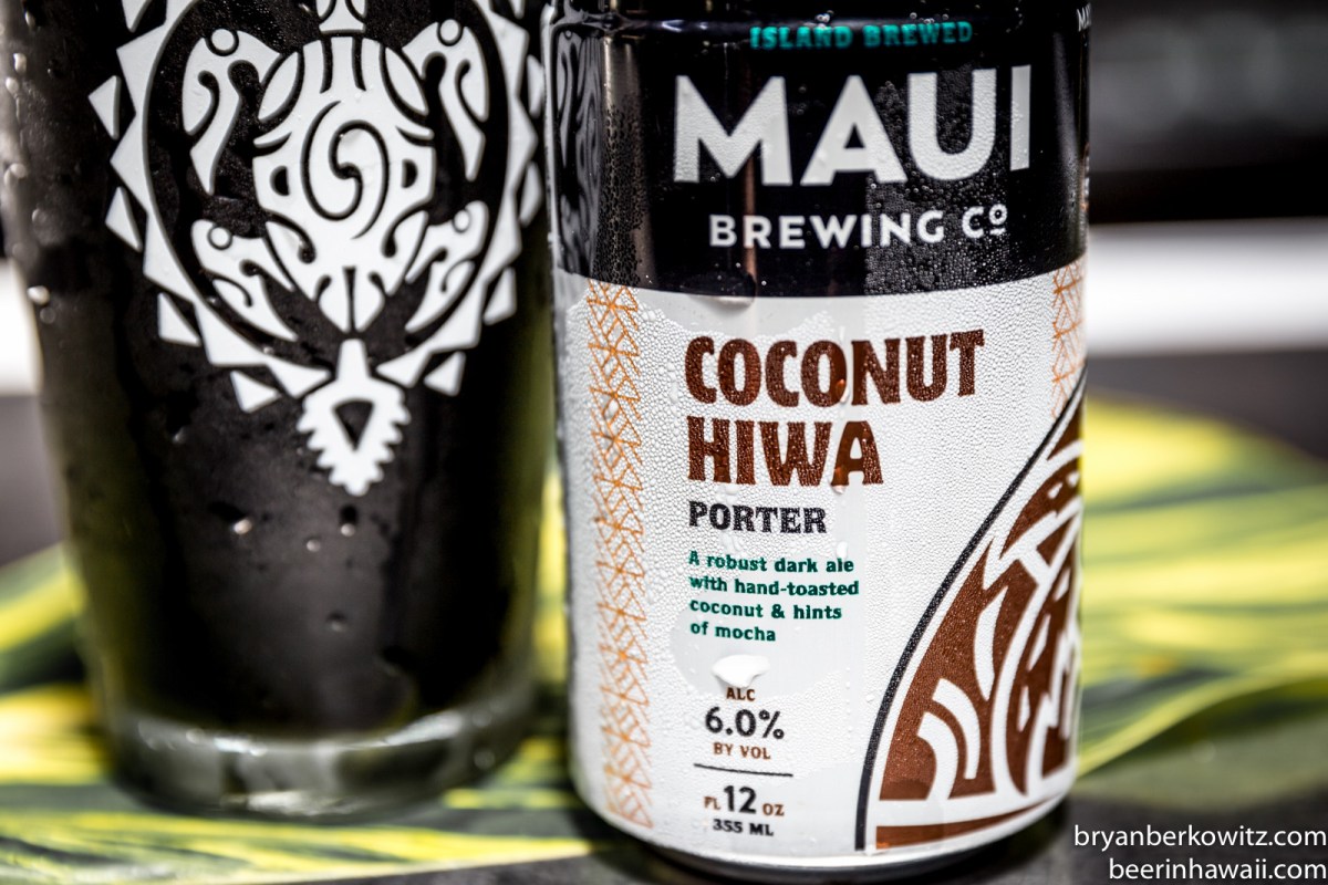 Maui Brewing Company Coconut Hiwa Porter New Can