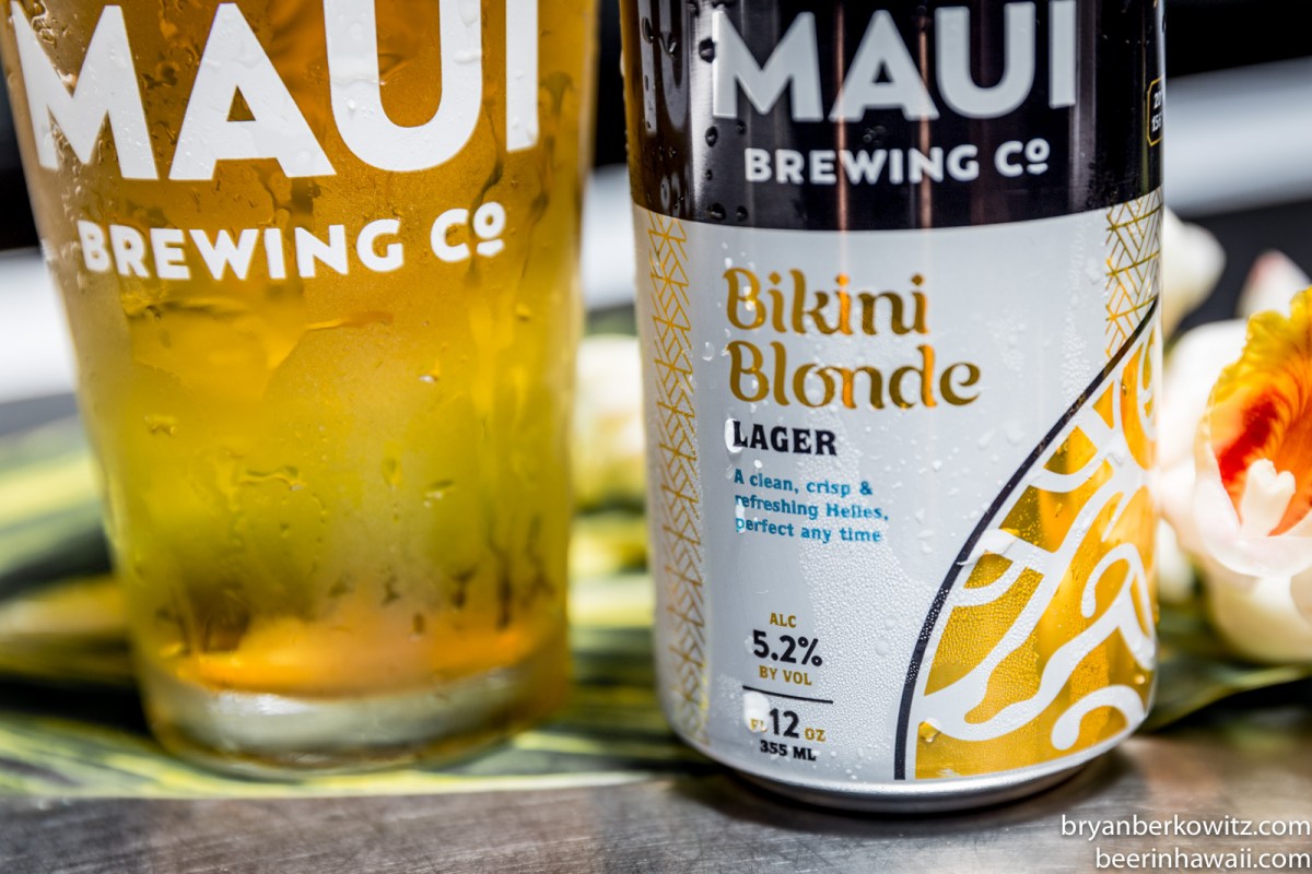 Maui Brewing Company Bikini Blonde New Can