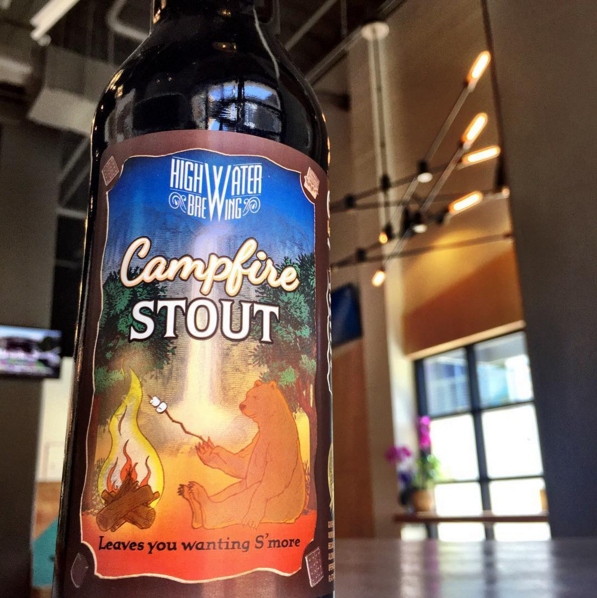 Highwater Brewing Campfire Stout Honolulu